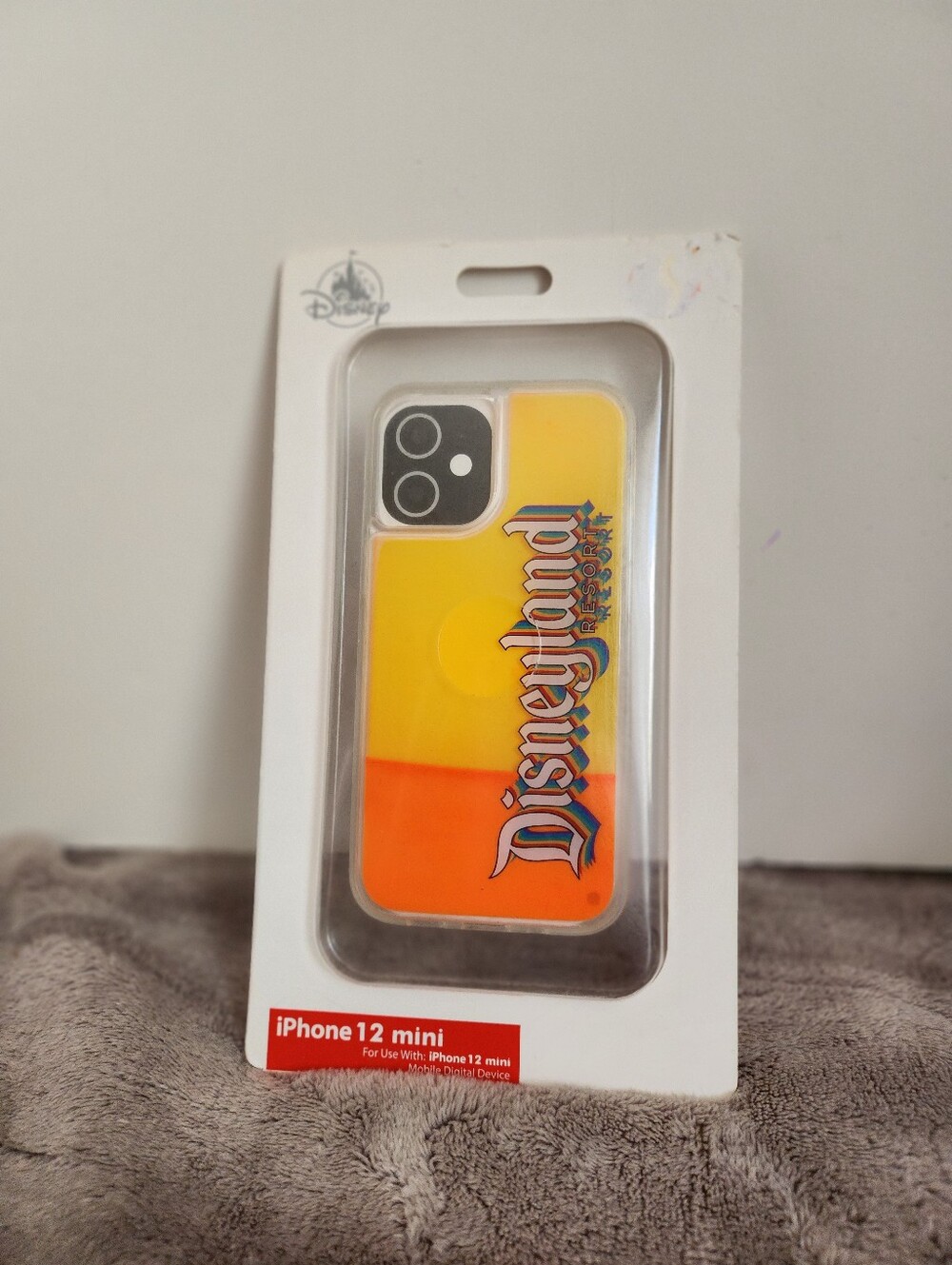 Disneyland Resort phone case for an iPhone 12 mini